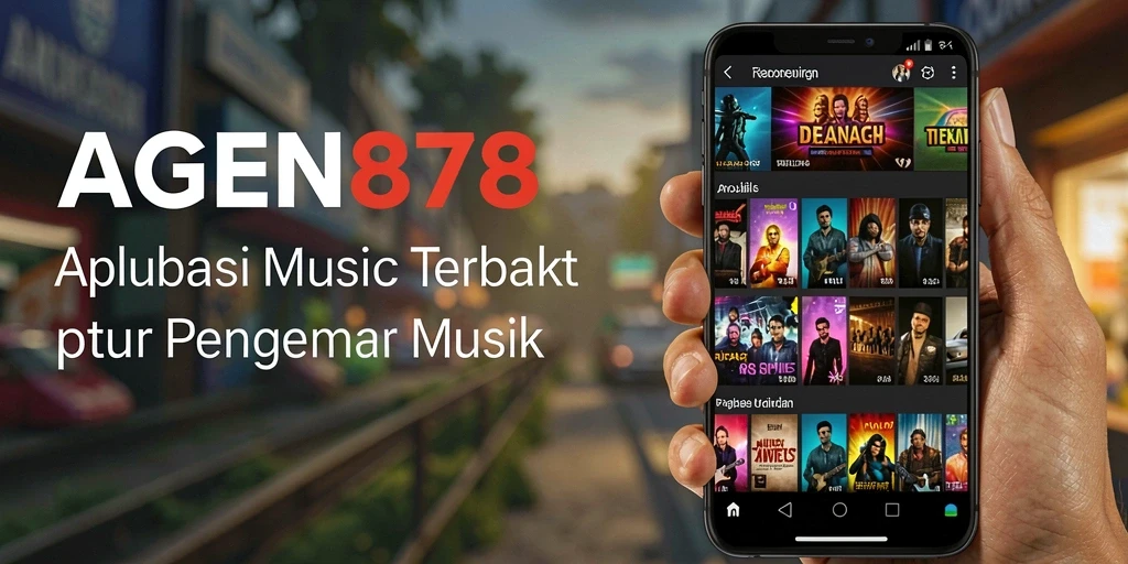 Tampilan gameplay AGEN878 dengan antarmuka menarik dan koleksi lagu yang lengkap.