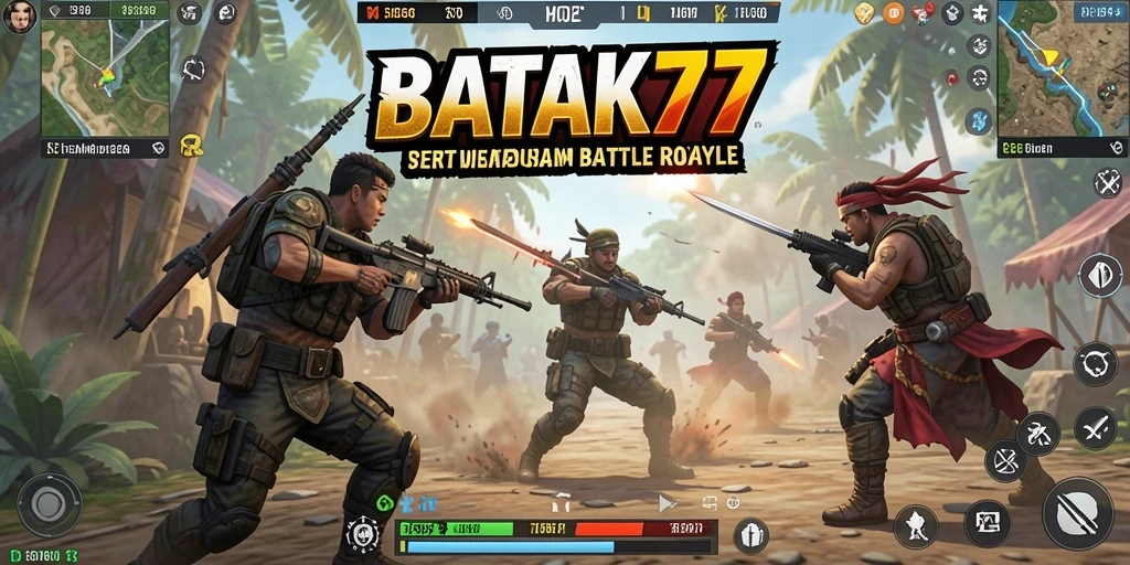 Screenshot gameplay menampilkan pertempuran seru di <strong>BATIK77</strong>.