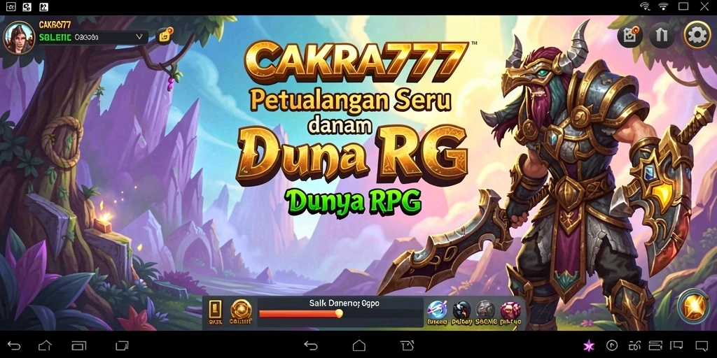 Gameplay RPG seru dengan petualangan menantang di CAKRA777.