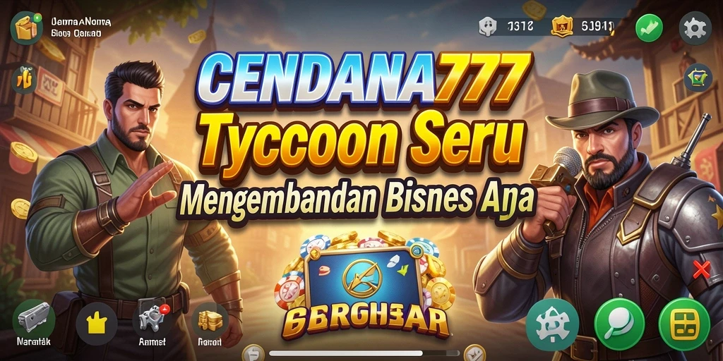 Gameplay seru dari CENDANA777 menampilkan pengelolaan bisnis yang menarik.