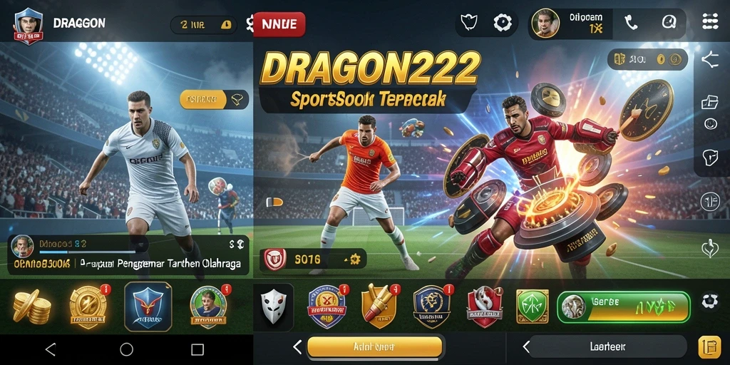 Screenshot gameplay DRAGON222 menampilkan taruhan olahraga yang menarik.