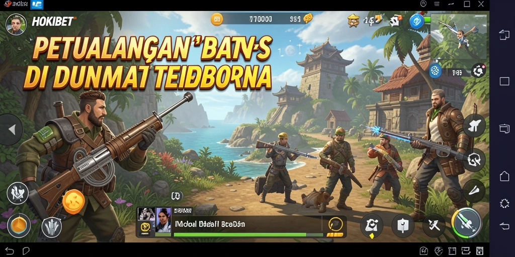 Gameplay menakjubkan HOKIBET dalam dunia terbuka.
