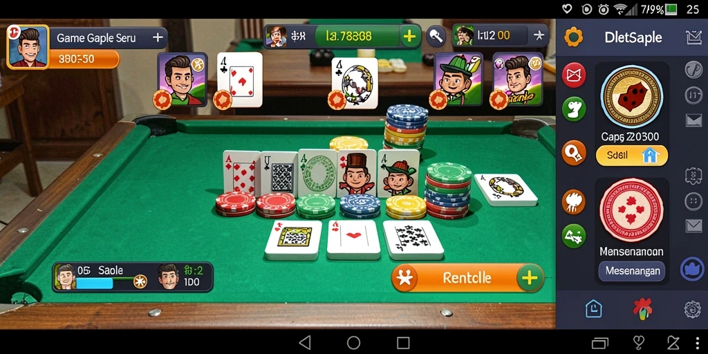 Tampilan gameplay seru dan interaktif dalam ID098
