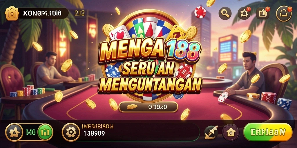 Tampilan screenshot MENARA188 yang menarik dan penuh warna dari gameplay Kasino.