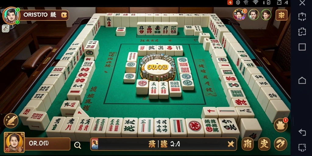 Tangkapan layar gameplay ORISTOTO menampilkan keseruan permainan Mahjong.