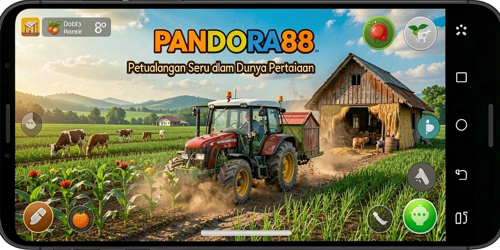Tangkapan layar dari gameplay PANDORA88 yang menunjukkan aktivitas pertanian yang menarik.