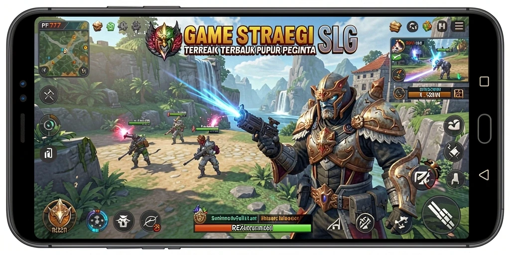 Screenshot PF777 menampilkan aksi strategis dalam pertempuran SLG yang mendebarkan.