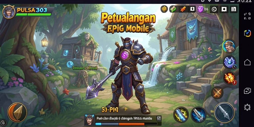 Tampilan gameplay yang seru dan interaktif di PULSA303.