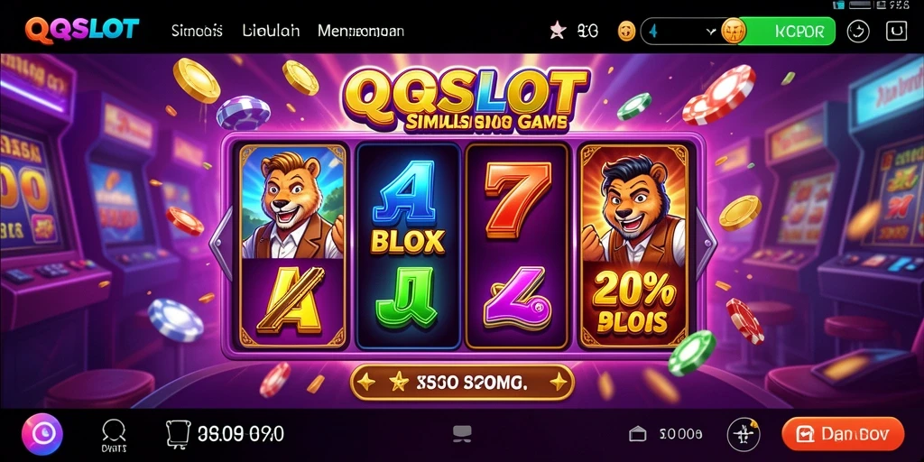 Screenshot QQSLOT menampilkan gameplay yang interaktif dan grafis menawan.