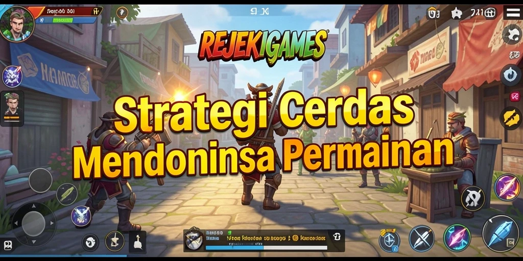 Tangkapan layar gameplay REJEKIGAMES dengan tantangan strategi yang seru.