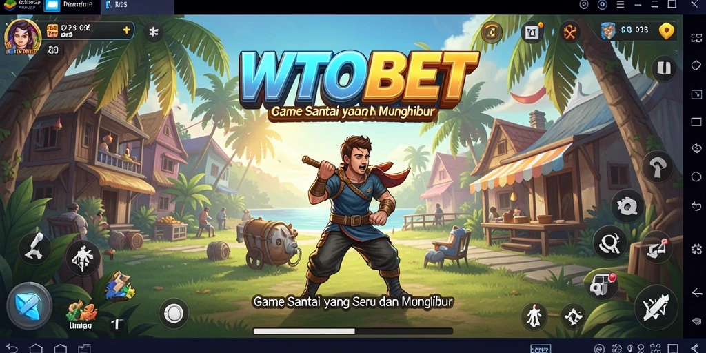 Tangkapan layar menampilkan gameplay santai dan menyenangkan dari WTOBET.